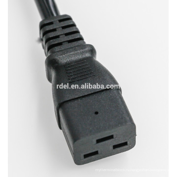 10 футов сверхмощный 14 AWG кабель Компьютерный Кабель питания, c19 и c20